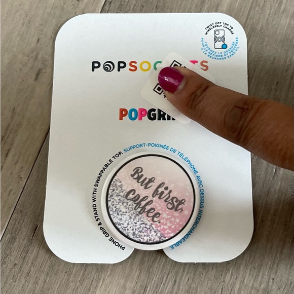 PopSocket But First Coffee NWT - Picture 2 of 2